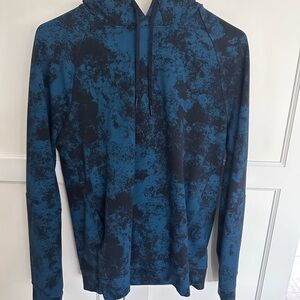 lululemon athletica city sweat hoodie in astral classic navy blue borealis